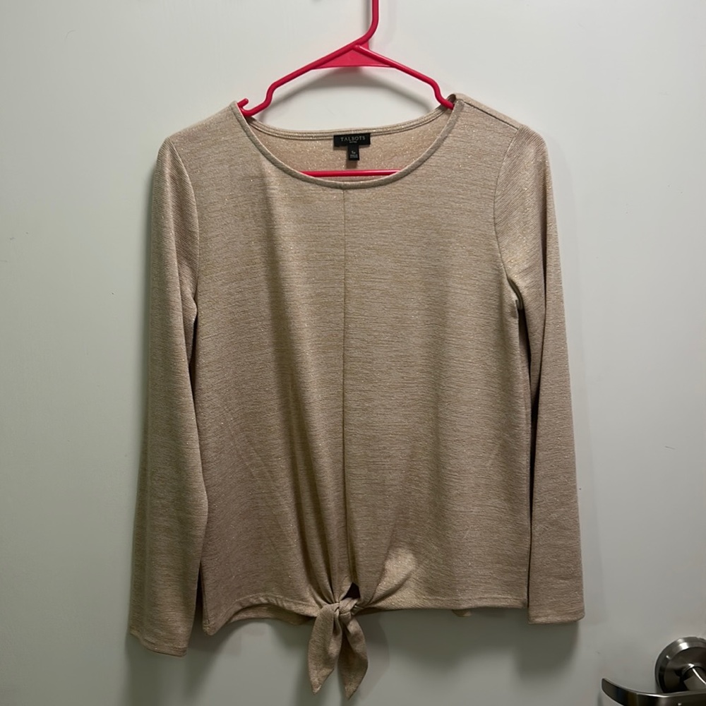 Gold sweater